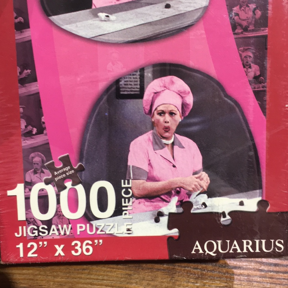 I Love Lucy 1000 Piece Jigsaw Puzzle